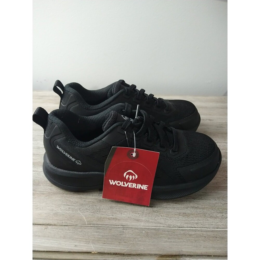 Wolverine WOMEN 8.5M BOLT DURASHOCKS® KNIT CARBONMAX® WORK SHOE Black - Picture 5 of 11